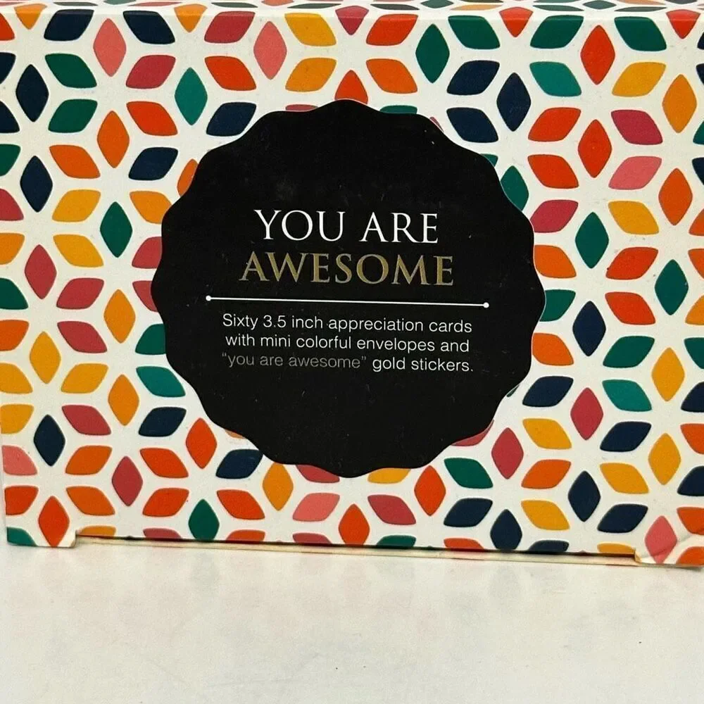 Dessie Appreciation Cards with Multi-colored Envelopes